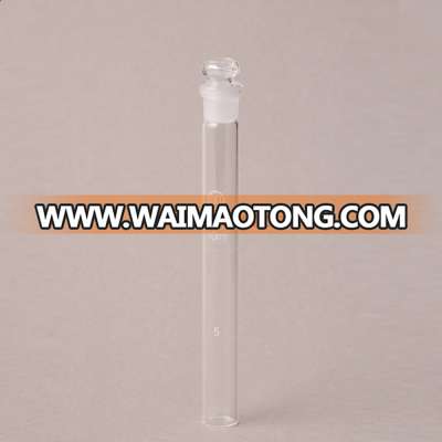 HUAOU High Quality Colorimeter Tube with glass hollow stopper colorimeter tube