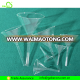 Laboratory 40mm 50mm 60mm Short Stem Glass Conical Funnel