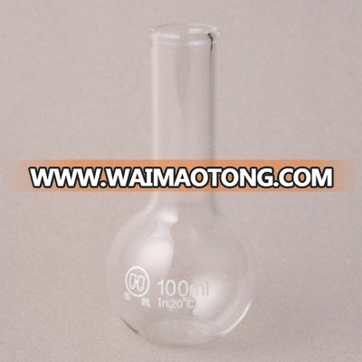 Huaou 250ml Flat Bottom Borosilicate Glass Boiling Flask